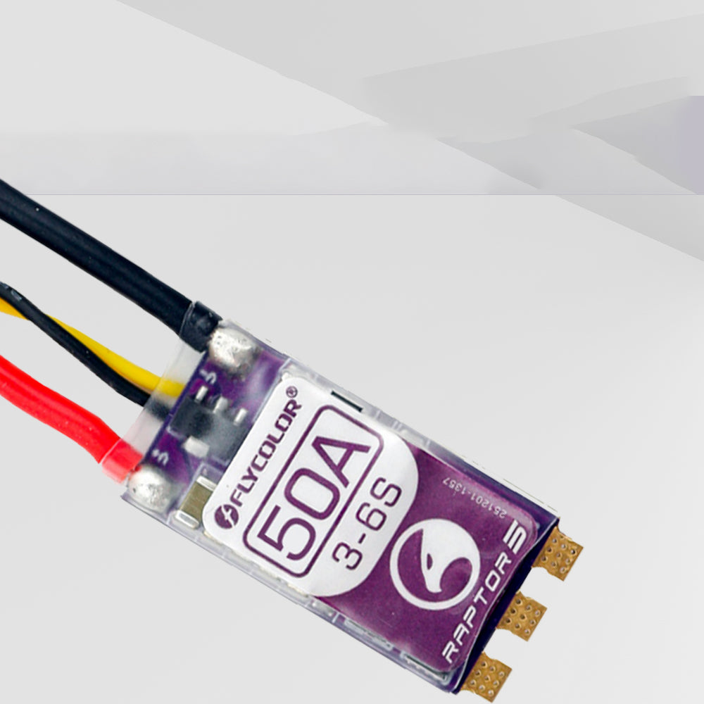 FLYCOLOR RAPTOR5 35A 45A 50A BLHeli-32 ESC 3-6S Brushless Speed Controller Dshot Proshot for RC FPV Racing Drone Multi-Rotor