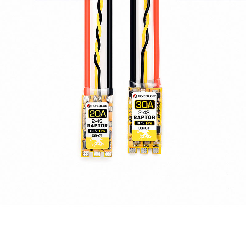 Flycolor Raptor BLS Pro BLHeli-S 30A Plastic Brushless ESC DSHOT 2-4S for FPV Racing Drone RC Multicopter