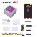 Flycolor Brushless ESC X-Cross HV3 60A 80A ESC 5-12S Lipo BLHeli-32 Dshot Proshot 64MHz 32-Bit For RC FPV Racing Drone