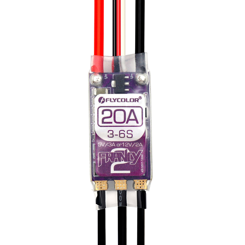 Flycolor Blheli_32 20A/30A/40A/50A 3-6S ARM 32bit DSHOT1200 Brushless ESC for RC Racer FPV Drone Multicopter Quadcopter