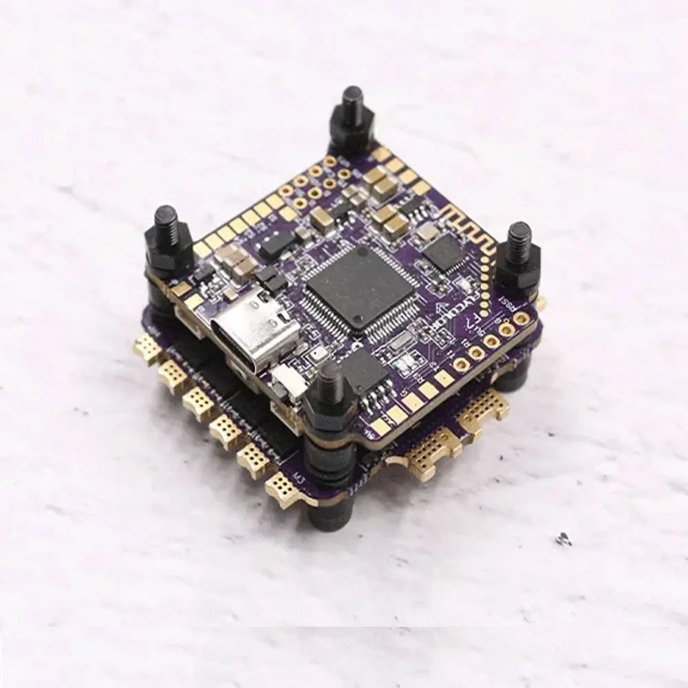 Flycolor X-TOWER 2 F7 60A 4 in 1 ESC Flying Tower/Stack FPV Bluetooth To Adjust Parameters LED Flight Control