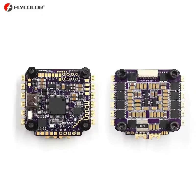 Flycolor X-TOWER 2 F7 60A 4 in 1 ESC Flying Tower/Stack FPV Bluetooth To Adjust Parameters LED Flight Control