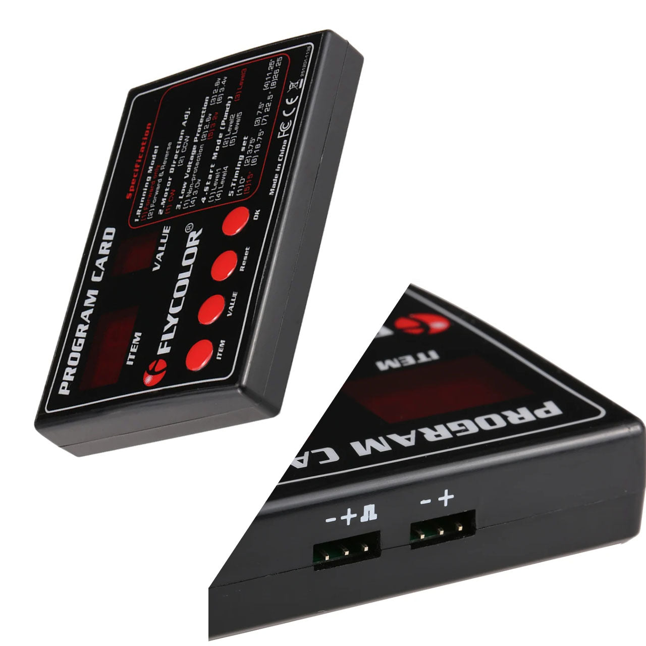 Flycolor Programing Card Original for RC Ship model ESC 50A to 150A ESC Electronic Speed Controller Remote Control